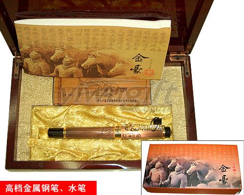 High-grade metal pen, picture