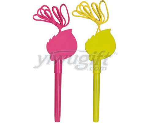 Plastic hang pen, picture