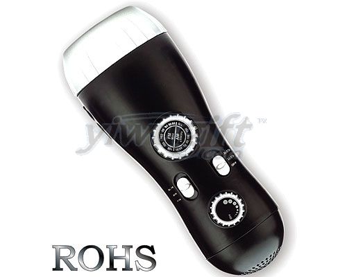 AM / FM radio flashlight power, picture