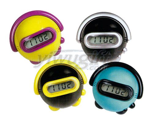 Ball alarm clock, picture