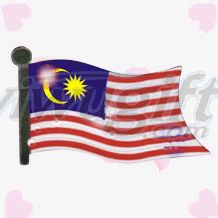 Malaysia flag flash, picture