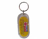 Plastic key chain,Pictrue