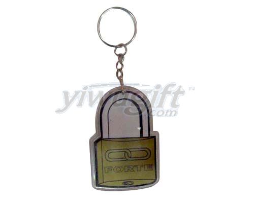 Plastic key button, picture