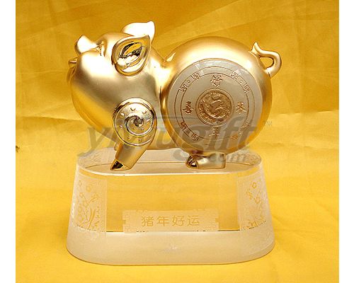 Pig saving pot, picture