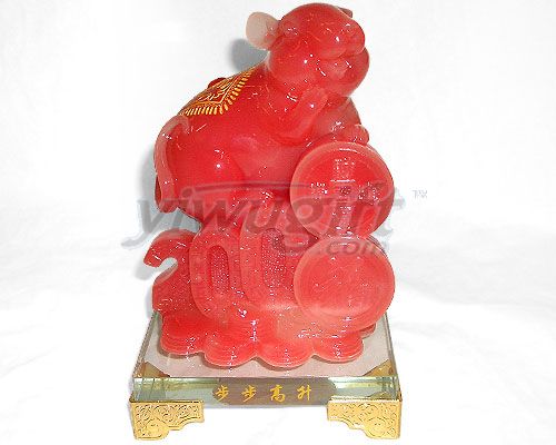 Resin handicrafts, picture