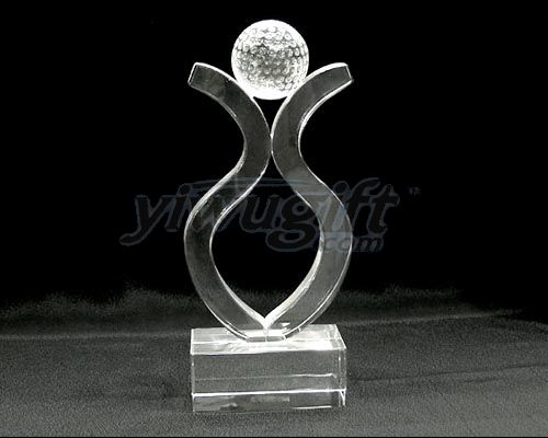 Crystal gift, picture