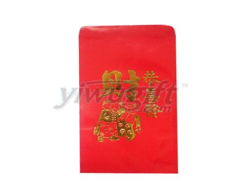 Red envelope for pocket money, picture