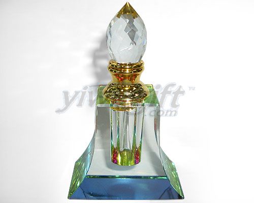 crystal scent bottle, picture