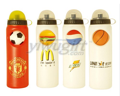 plastic sport's water bottle, picture