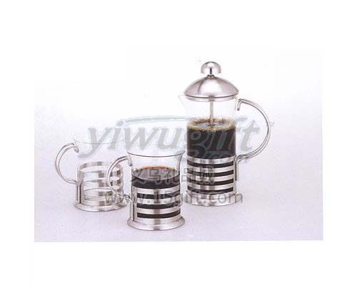 Tea device (horizontal stripes), picture