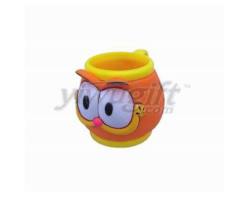 Colourful cartoon cup, picture