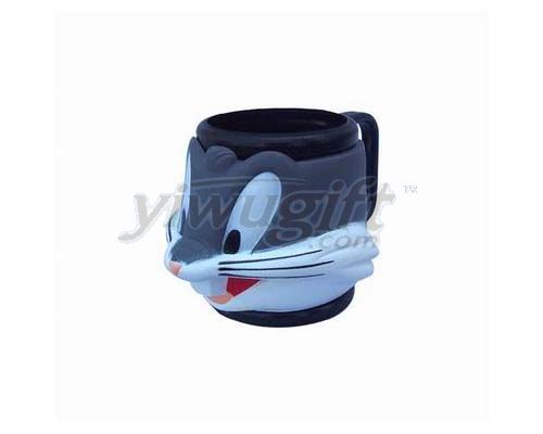 Fashion cartoon cup, picture