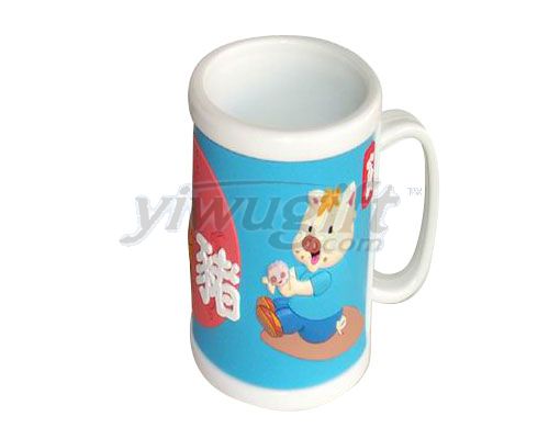 Cartoon cup, picture