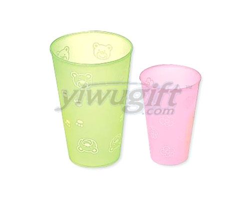 Plastics cup, picture