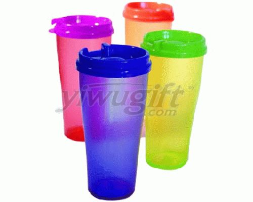 Plastics cup, picture