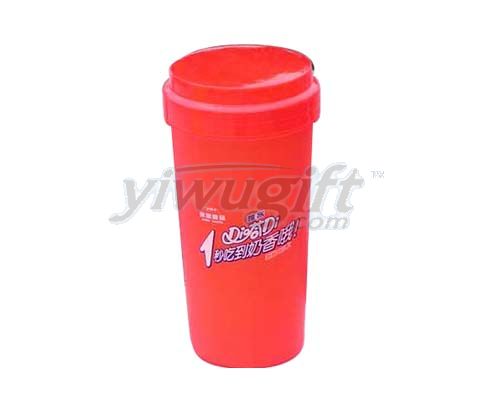 Plastics cup, picture