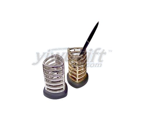 Round pen container, picture