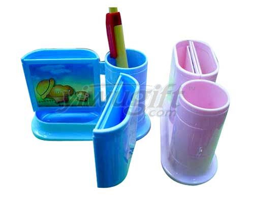 Pen container, picture