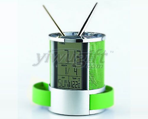 Pen container ten thousand calendars, picture