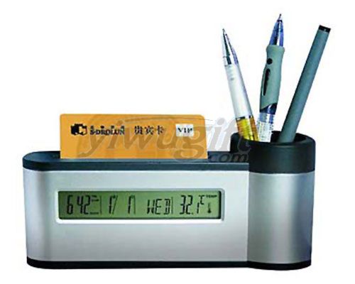 Pen container ten thousand calendars, picture