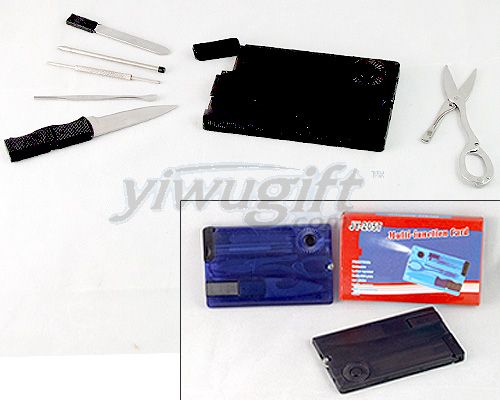 Multifunction cards tool knife