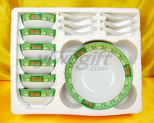 Ceramic bowl packages, picture