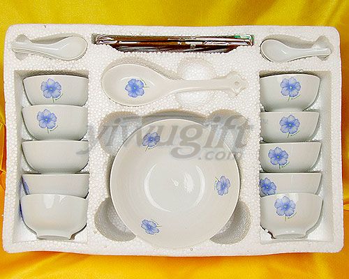 Ceramic bowl packages, picture