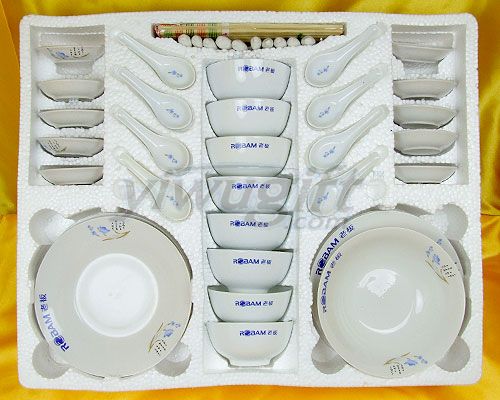 Ceramic bowl packages, picture