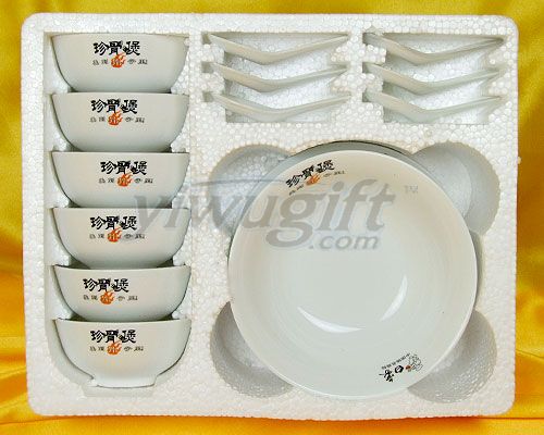 Ceramic bowl packages, picture