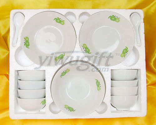 Ceramic bowl packages, picture