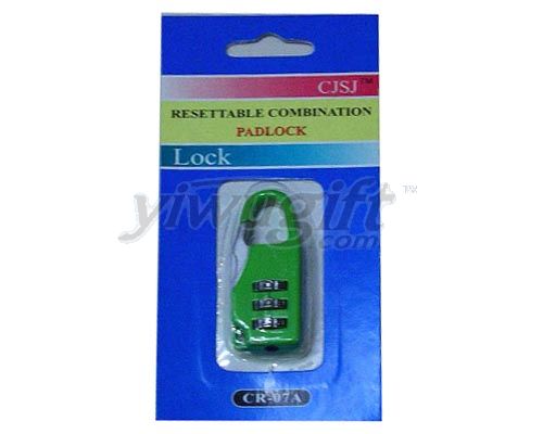 Code protect lock, picture