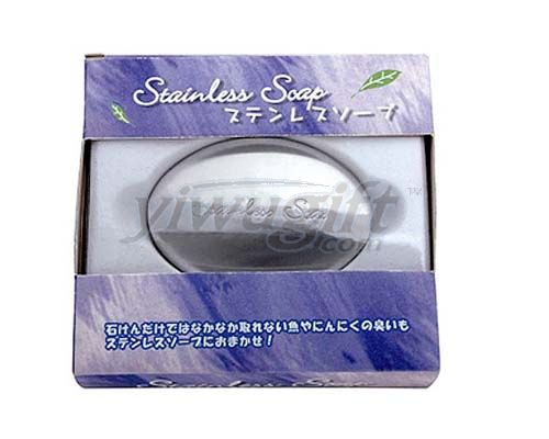 Stainless steel soap, picture