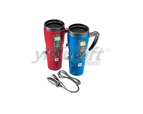LCD automobile heating cups, picture