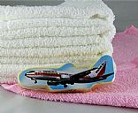 Promotional airplane magic towel,Picture