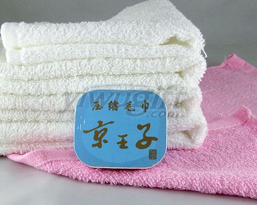 Promotional square magic towel, picture