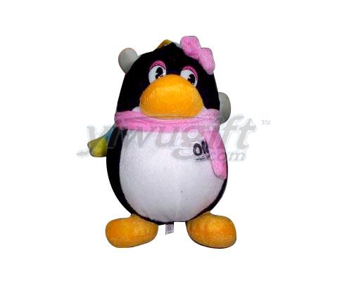 Stuffed penguin, picture