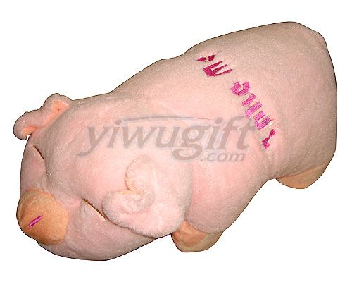 Pig pillow, picture