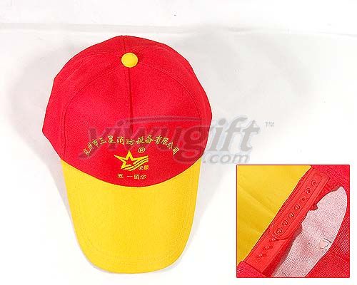 Advertising cap, picture