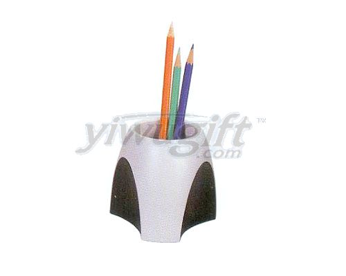 Pencil vase, picture