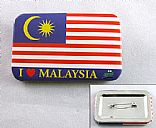 Malaysian flag badge