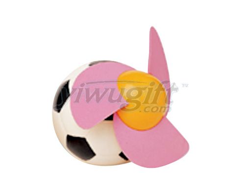 Ballshaped fans, picture