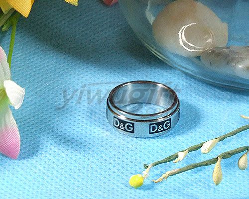 Stainless steel ring, picture