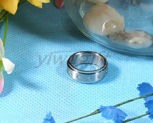 Stainless steel ring, picture