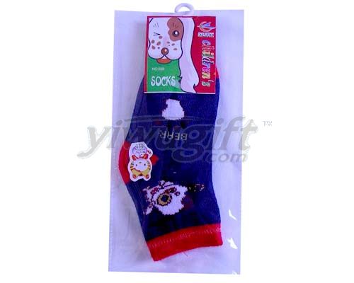 Carrtoon socks, picture