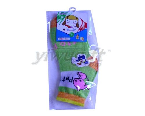 Virgin socks of cartoon, picture