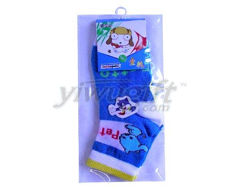 Cartoon cotton socks, picture