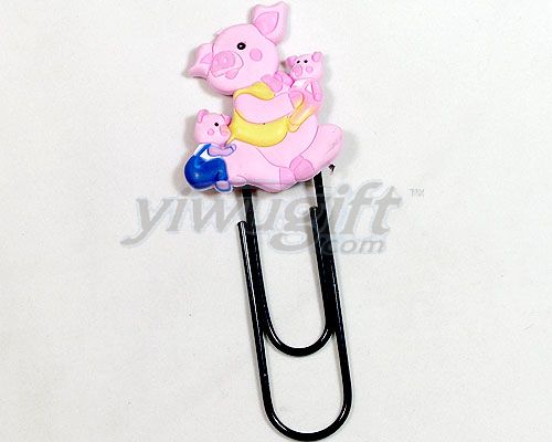 Piglet bookmark, picture