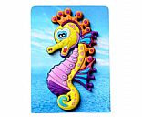 sea horse pvc rubberise fridge magnet,Picture