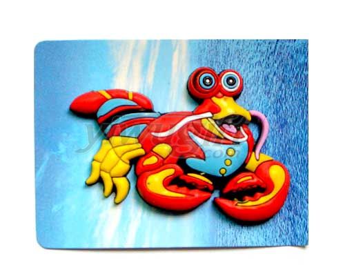 PVC lobster  fridge sticker, picture