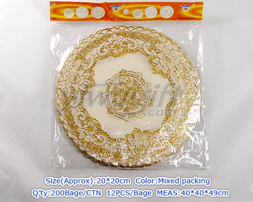 PVC round stamp cushion